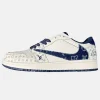 air jordan travis scott LV blue white